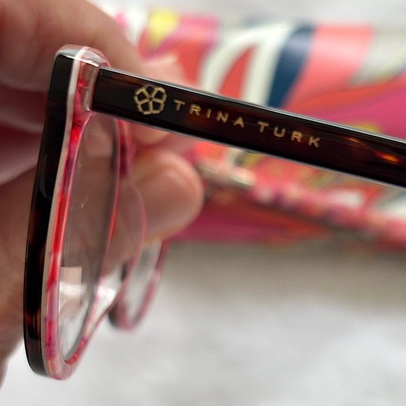 TRINA TURK Coronado +1.50 Readers with Retro Storage Case--NWT - Picture 7 of 14